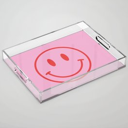 Totally Y2k Smiley Acrylic Tray