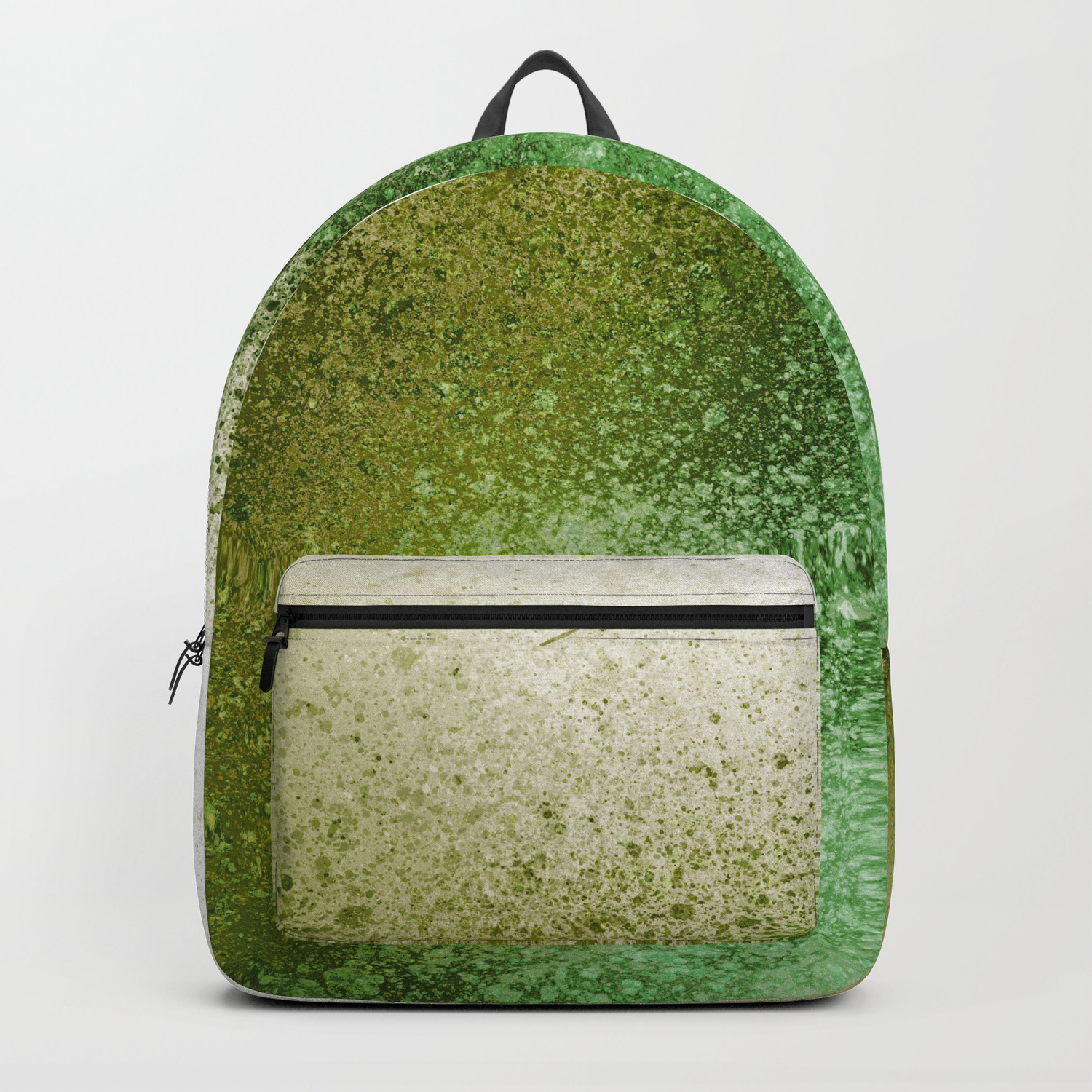 Olive Green Paint Splatter Backpack By Ovko Society6