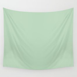 Sage Green Solid Wall Tapestry
