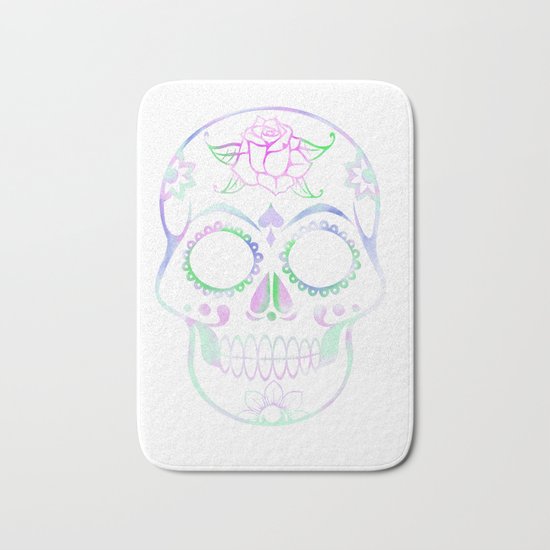 Love Skull (Pastel) Bath Mat