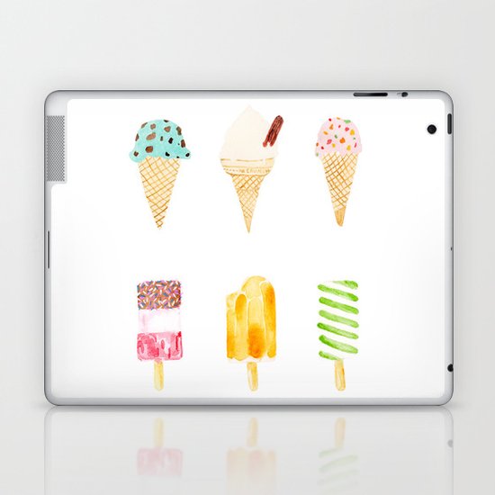 ice cream selection Laptop & iPad Skin