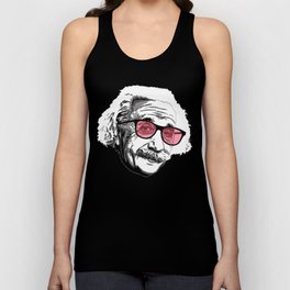 Einstein in summer Tank Top