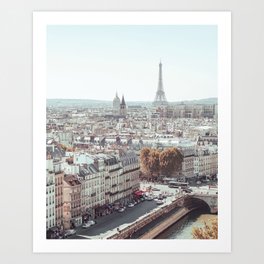 PARIS CITY Art Print