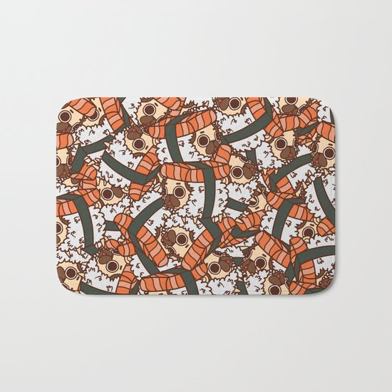 Puglie Salmon Sushi Bath Mat