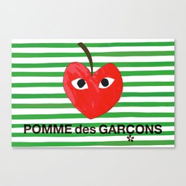 Pomme des Garçons Canvas Print