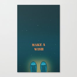 make a wish Canvas Print