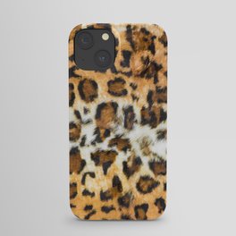 Leopard cheetah big cat fur pattern decoration iPhone Case