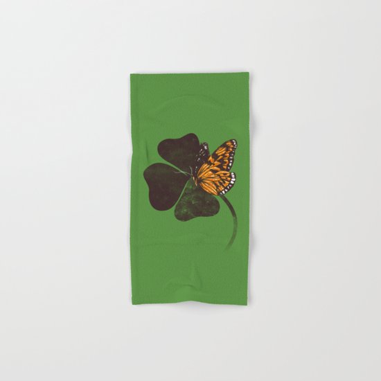 By Chance - Green Hand & Bath Towel