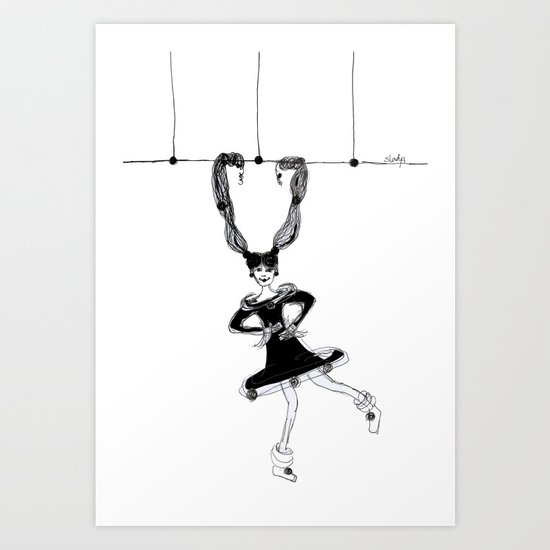 I think I am different ... Art Print