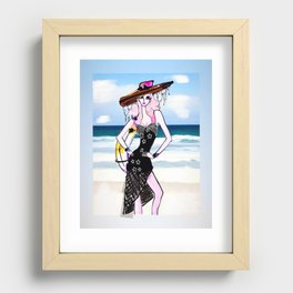 Sea Goddess Recessed Framed Print