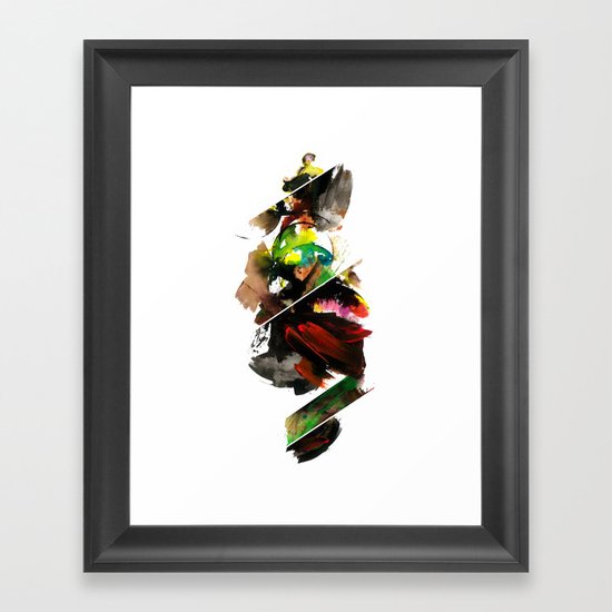 color study 1 Framed Art Print
