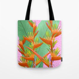 Bird of Paradise Flowers Tote Bag