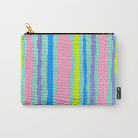 SUMMER STRIPE Carry-All Pouch