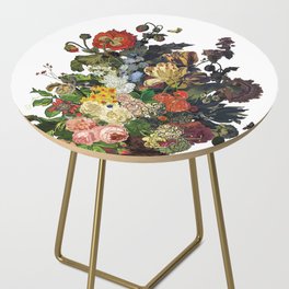 Still Life with Flowers Side Table