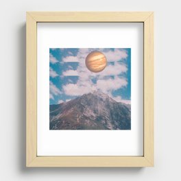 Mt. Recessed Framed Print