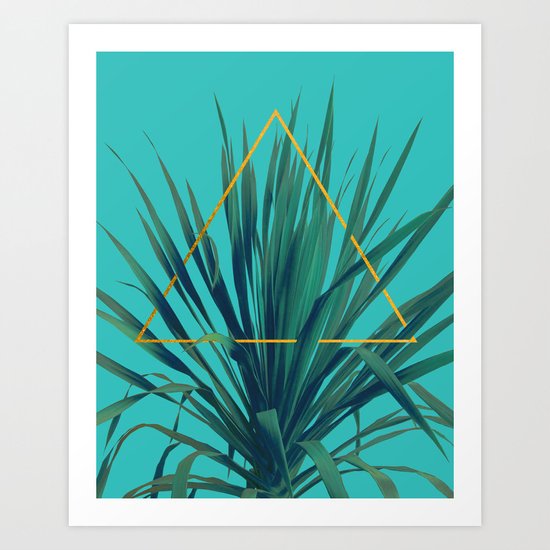 Geometric Fountain Art Print