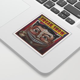 Freak Show- Funny Face Sticker
