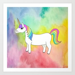 Unicorn for Zoey Art Print