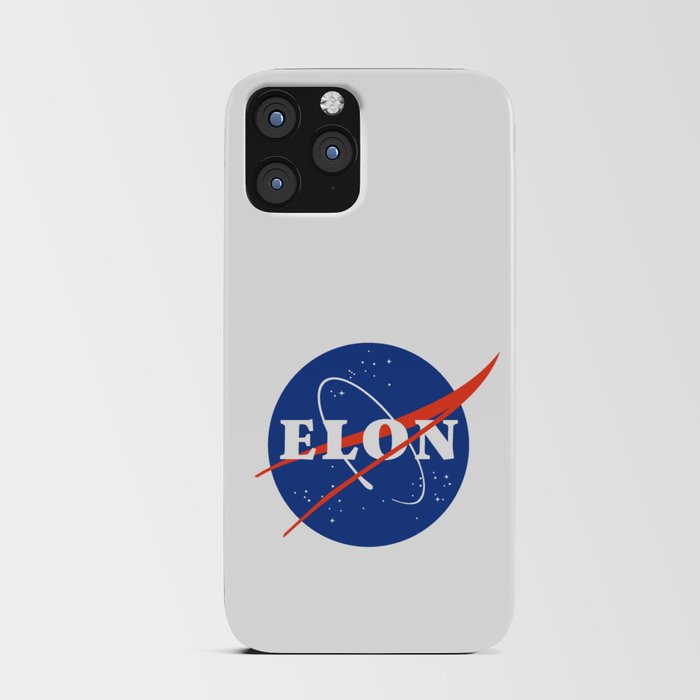 Elon NASA Crest iPhone Card Case