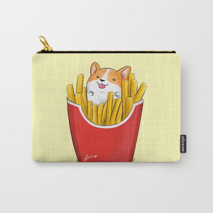 French Corgi Fries Carry-All Pouch