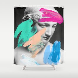 Composition 704 Shower Curtain