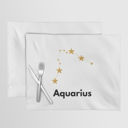 Aquarius, Aquarius Zodiac Placemat