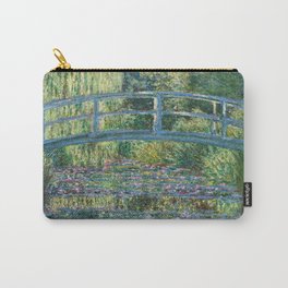 Claude Monet - Water Lily pond, Green Harmony Carry-All Pouch
