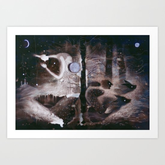 Moon Magic Art Print