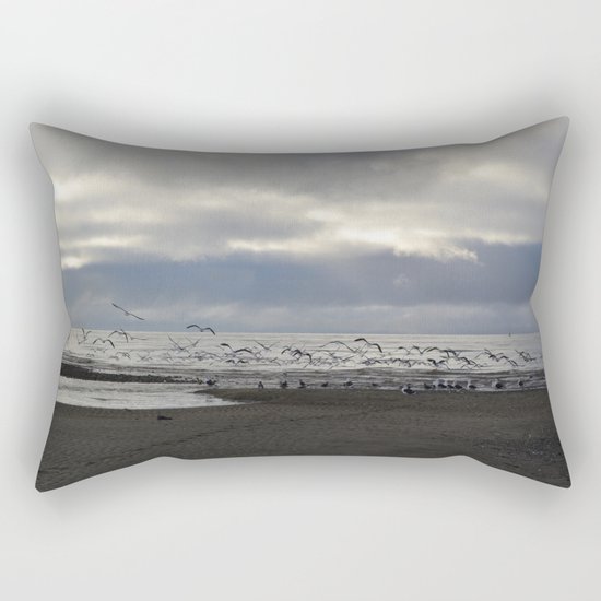 The Seagulls Rectangular Pillow