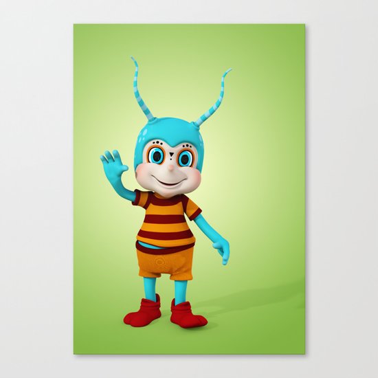 Hayzee Bugzee Canvas Print