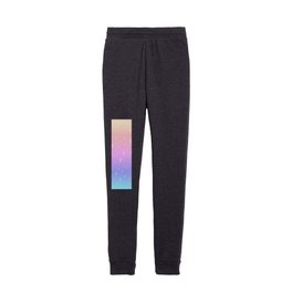 Pastel Ombre Unicorn Gradient Sparkle Pattern Kids Joggers