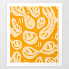 Honey Melted Happiness Art Print