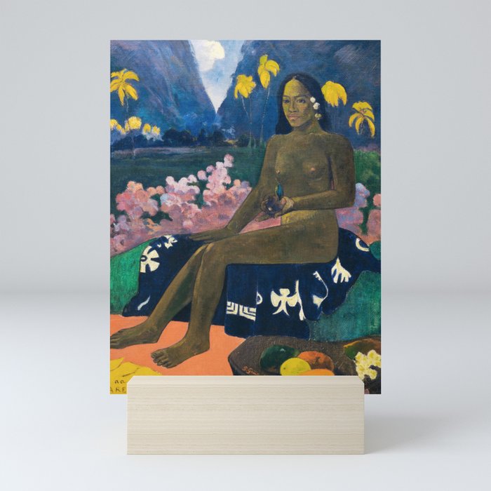 The Seed of the Areoi by Paul Gauguin Mini Art Print
