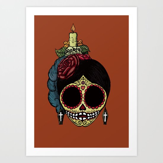 La Catrina Art Print