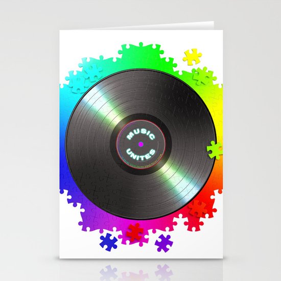 music_unites ! Stationery Cards
