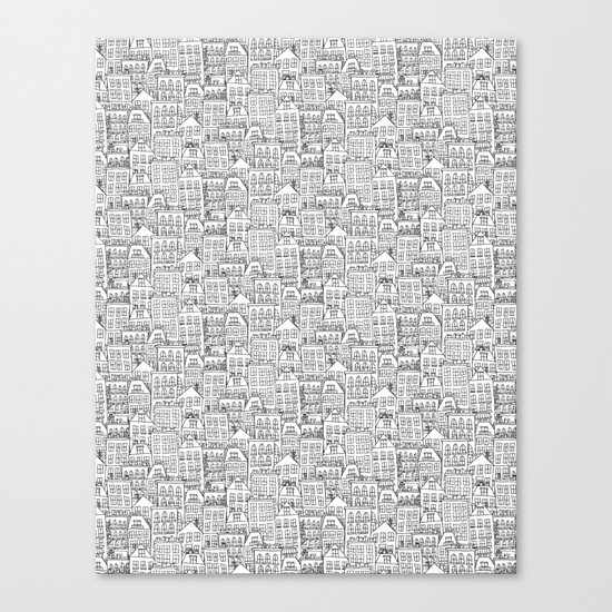 urban winter Canvas Print