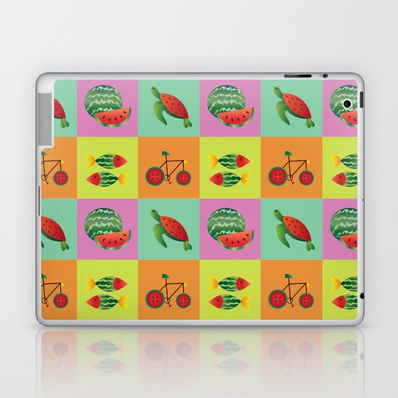 Watermelon Mix Laptop & iPad Skin