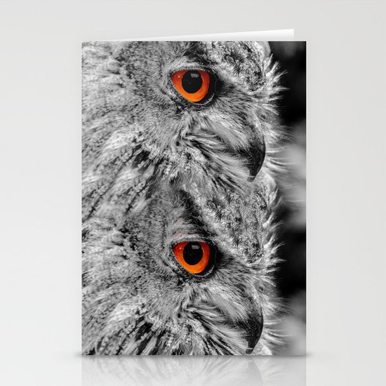 ORANGE OF MY EYE Stationery Cards