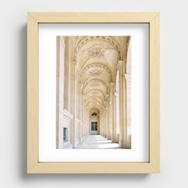 Louvre Museum, Paris Recessed Framed Print