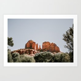Red Rock Crossing in Sedona Arizona Art Print