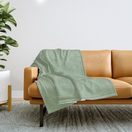 Solid Color SAGE GREEN  Throw Blanket