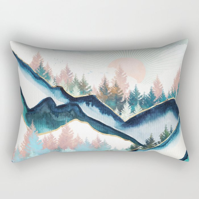 Winter Forest Rectangular Pillow