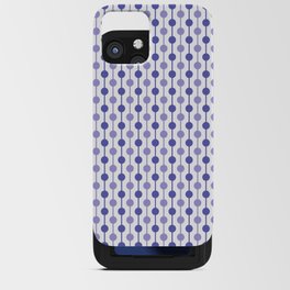 Tiny Droplets Pattern in Very Peri iPhone Card Case