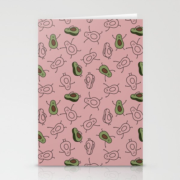 Fun foodies avocados 1 Stationery Cards