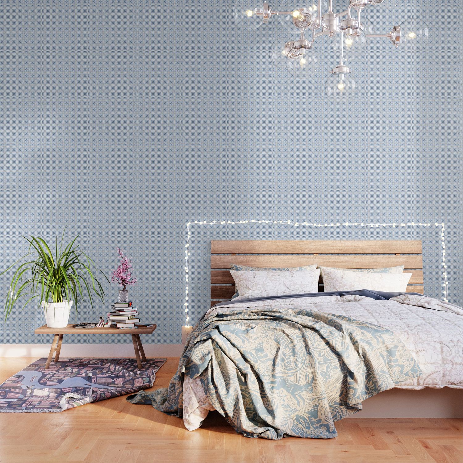 Blue Moroccan Tiles Bathroom Tile Decal Cottage Chic Oriental Blue Moroccan Tiles Bathroom Tile Decal