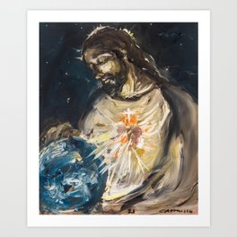 Christ the Savior of the World Art Print