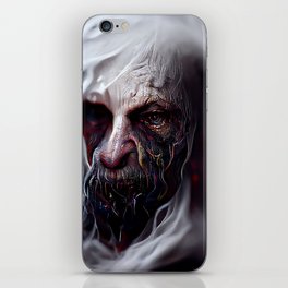 Scary ghost face #1 | AI fantasy art iPhone Skin