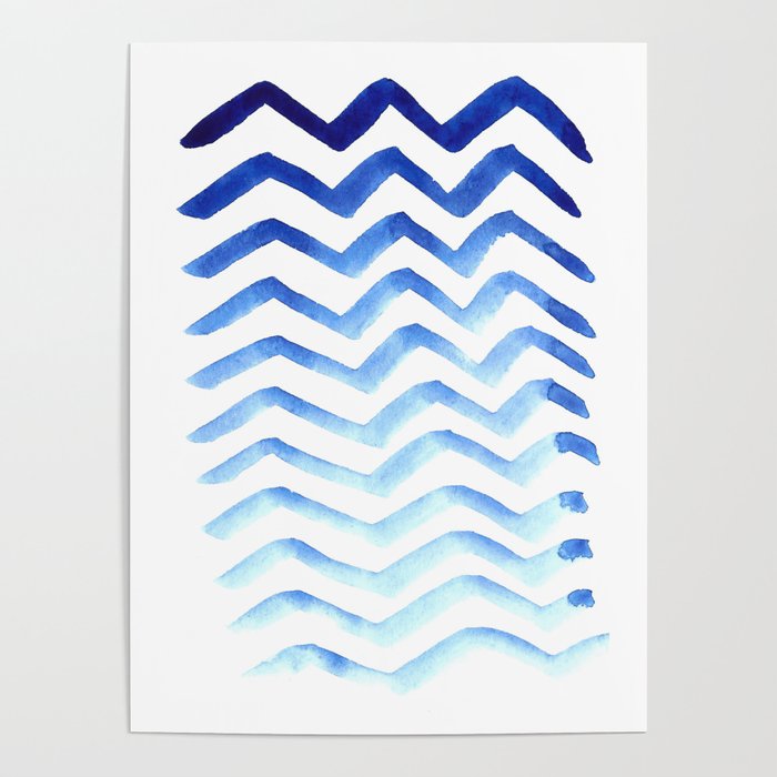 Zigzag Poster