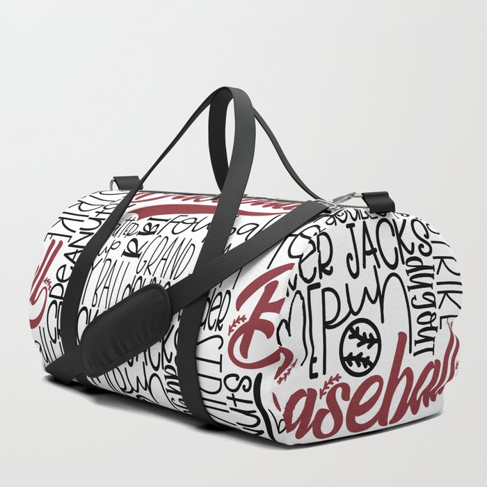 Typo duffle bag hot sale