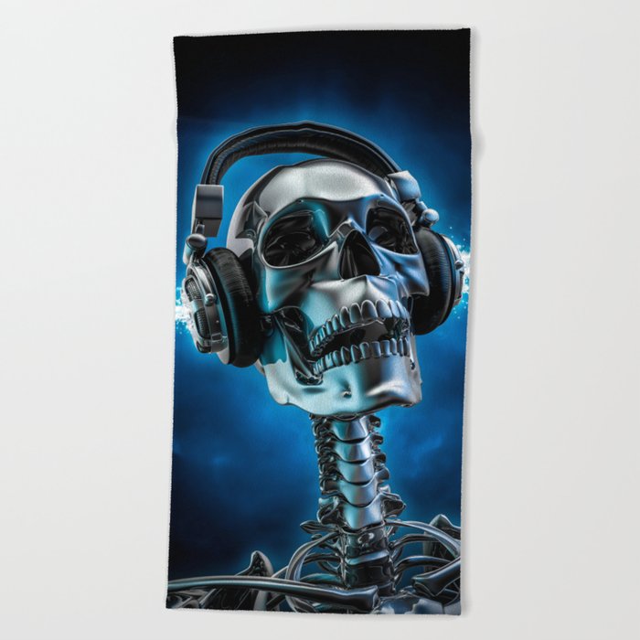 Soul music Beach Towel